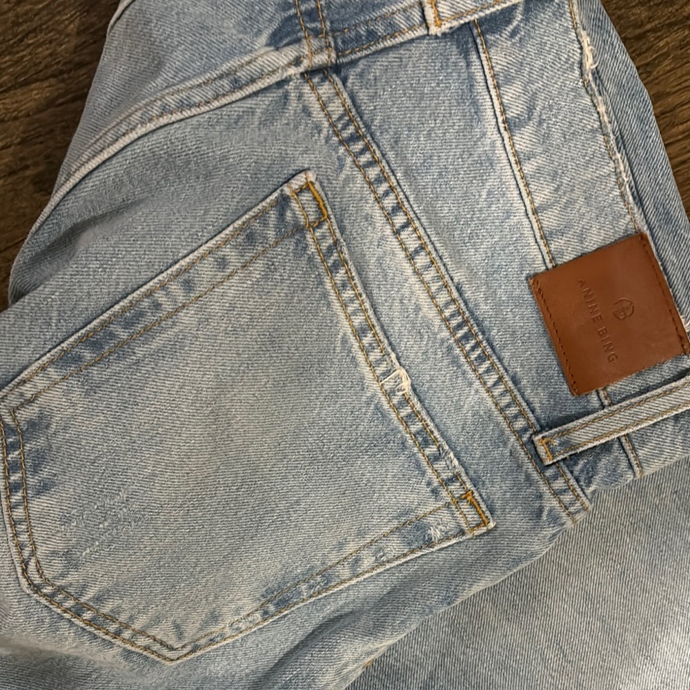 Light Blue Straight Leg Jean - Picture 4 of 4